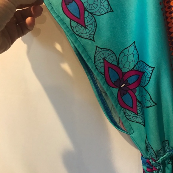 Like New She's Cool bright color dress/swim cover - Picture 2 of 6